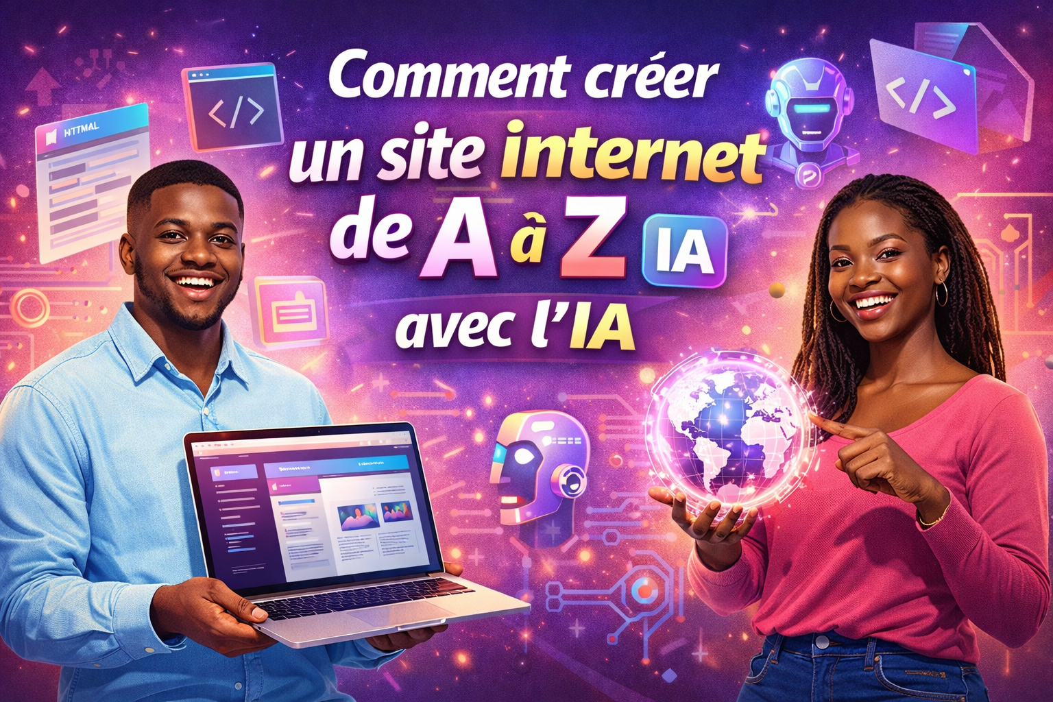 Comment Creer un Site Internet de A a Z avec l'IA